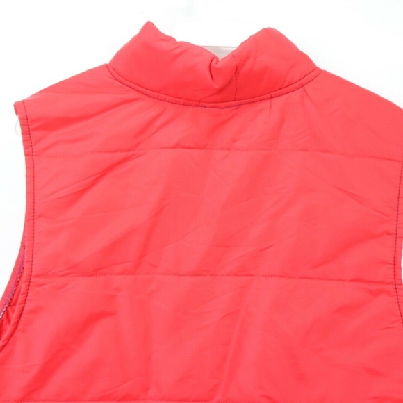 Vintage 90s Full Zip Outdoor Puffer Vest Jacket - Picture 4 of 8